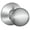 Satin Chrome, variant on SCHLAGE F170 ORB 605 Knob Lockset,Mechanical,Dummy,Grd. 2
