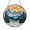 Stained Glass 5.9 Inch, variant on Alpine Snow Mountain Glass Suncatcher Panel, Stained Glass Style Scenic Window Hanging Art, Decorative Accent