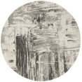 thumbnail image 2 of SAFAVIEH Adirondack Matilda Abstract Area Rug, Ivory/Grey, 7' x 7' Round, 2 of 7