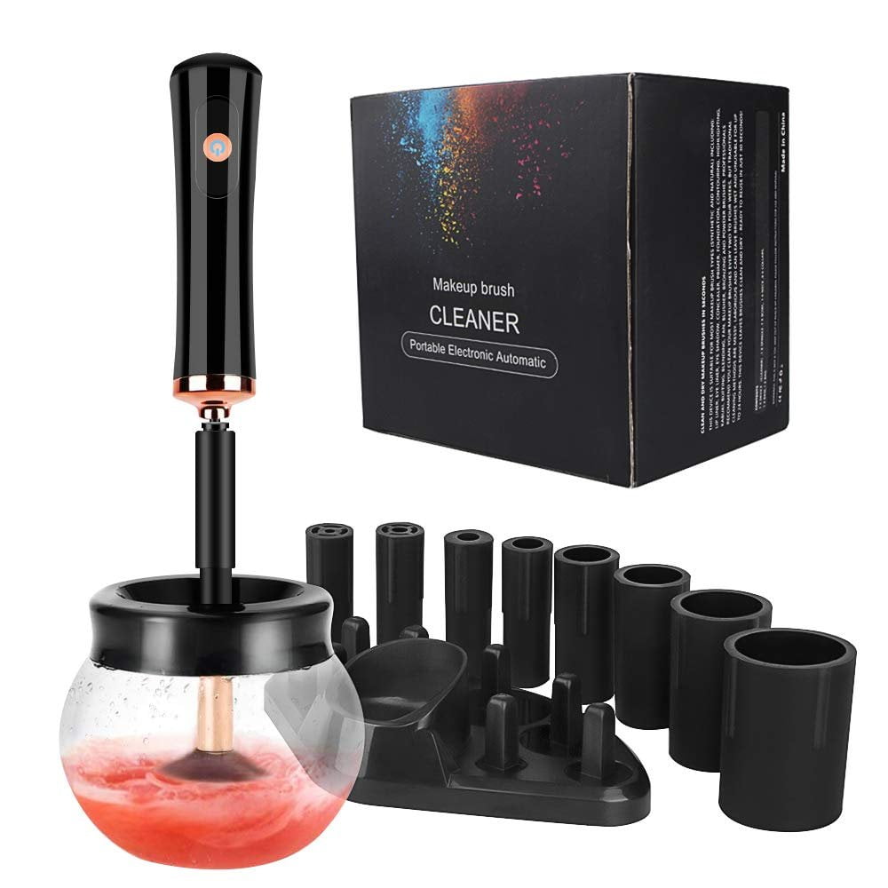 Automatic Makeup Brush Cleaner, SuperFast Electric Spinner Cleaner