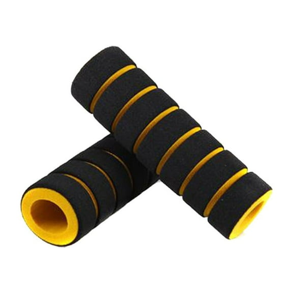 Floleo Bicycle Bike Handlebar Grips, Non-Slip Rubber With Aluminum Alloy Lock, Fit For Scooter Cruiser Tricycle Wheel Chair Mountain Road Urban Foldable Bike