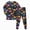 Purple, variant on Zuwimk Little Boys Girls Pajamas Set 2 Piece Long Sleeve Halloween Print Top and Pants Pjs Sleepwear Jammies Fall Winter Pj,Y008-Black