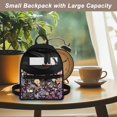 thumbnail image 5 of Eheartsgir Skeleton and Flower Small Backpack, Adjustable Strap Polyester Mini Backpack for Travel Daily, Lightweight Travel Backpack, 5 of 8
