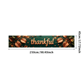 thumbnail image 3 of LUUFILx Autumn Leaves Thankful Banner Festive Backdrop Thanksgiving Party Decoration Photo Prop Harvest Decorations Background Fall Event Display Sign, 3 of 9