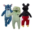 thumbnail image 1 of Kit 3 Mamelucos con Gorro Bordado Disney Stitch, Squirt, Mickey Mouse Disney  KitB424, 1 of 5