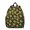Sunflower and Geometric, variant on Sunflower and Geometric Black Pattern Backpack for School, Cute School Bag with Adjustable Shoulder Straps and Padded Back, 13.8"x11.4"x6"