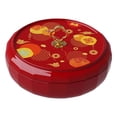thumbnail image 3 of Luzkey Compartment Snack Serving Tray Appetizer Tray with Lid Container Snack Storage Holder for Wedding Kitchen New Year Party Nuts B, 3 of 8