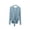 Light Blue, variant on Cmfcve Women's 2 Piece Tops Long Sleeve Tie Front Cardigans and U Neck Sleeveless Cami Tank Top Casual Layering Cover Ups