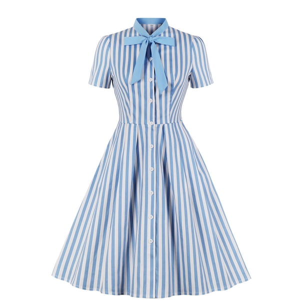 Moda mujer verano Retro Casual Pullover estampado Sexy manga corta vestido largo Fridja yut1125