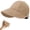 Khaki, variant on Hkoxplj Women Lightweight Breathable Baseball Cap Short Curved Brim Sun Hat UV Protection Adjustable Metal Buckle Outdoor Sports Hat Solid Color Summer Casual Hat Unstructured Cap