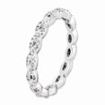 thumbnail image 3 of Sterling Silver Stackable Expressions Polished Diamond Ring - Size 10, 3 of 3