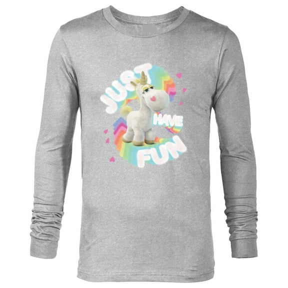 Disney and Pixar’s Toy Story Buttercup Unicorn Just Have Fun - Long Sleeve T-Shirt for Men - Customized-Athletic Heather