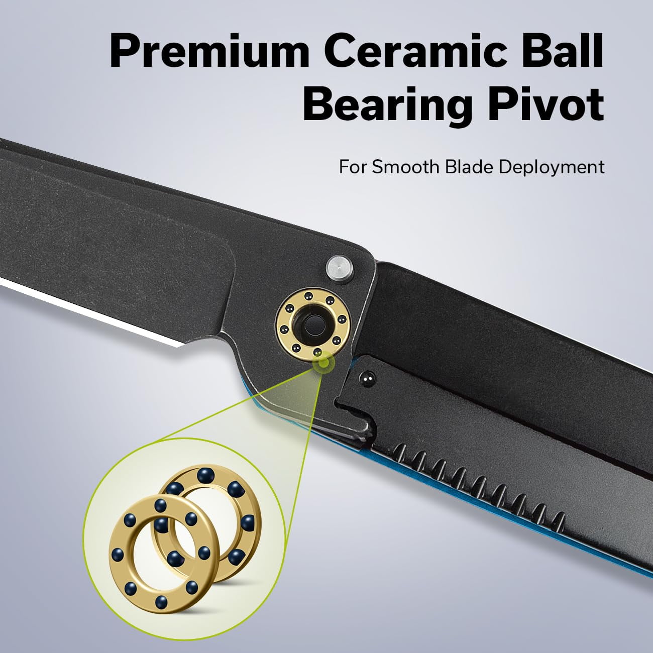 CIVIVI KwaiQ Pocket Folding Knife with Inline Flipper 2.97" Nitro-V Tanto Blade Two-tone G10 Handle C23015-3