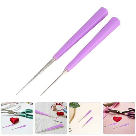 Hemoton 4pcs Bead Reamer Tool DIY Tools Hand Drill For Beads Gemstones Pearls Bead Hole Maker Jewelry Hand Tools Multi-Functional For Beginners