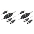 thumbnail image 1 of 2 adaptadores de cable USB MIDI, USB tipo A macho a MIDI DIN de 5 pines, interfaz de cable de entrada y salida con indicador LED para teclado musical, 1 of 7