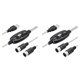 thumbnail image 1 of 2 adaptadores de cable USB MIDI, USB tipo A macho a MIDI DIN de 5 pines, interfaz de cable de entrada y salida con indicador LED para teclado musical, 1 of 7