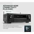 thumbnail image 3 of Restored Denon AVR-X1700H 7.2ch 8K Home Theater Receiver, 3D Audio, Voice Control, HEOS Built-in (Refurbished), 3 of 5