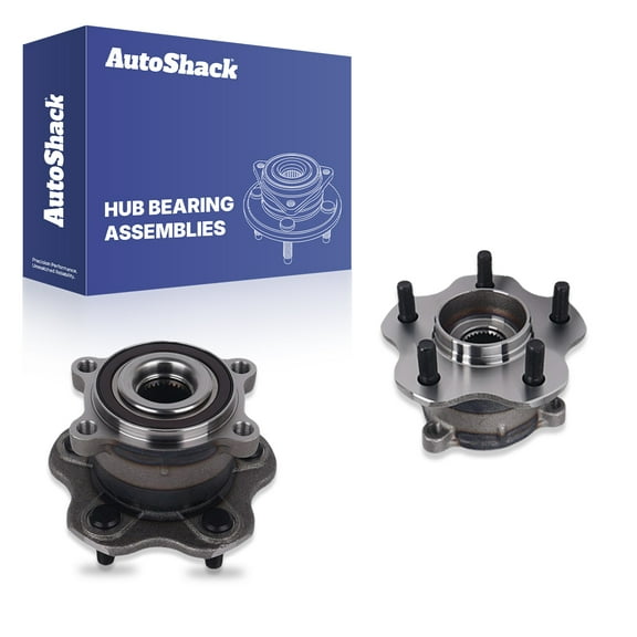 AutoShack Rear Wheel Hub Bearing Assemblies Left & Right with ABS Replacement for 2013-2020 Nissan Pathfinder 2015-2023 Nissan Murano 2014-2020 INFINITI QX60 2013 INFINITI JX35 2-PC Set