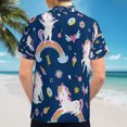 thumbnail image 6 of High Quality Hawaiian Shirts for Men Short Sleeve Aloha Beach Shirt Floral Summer Casual Button Down Shirts Blouses SJYC7Y, 6 of 7