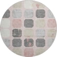 thumbnail image 2 of Addison Rugs Mayfield Premium Machine Washable Transitional Geometric Blush Round Rug, 8' x 8', 2 of 6