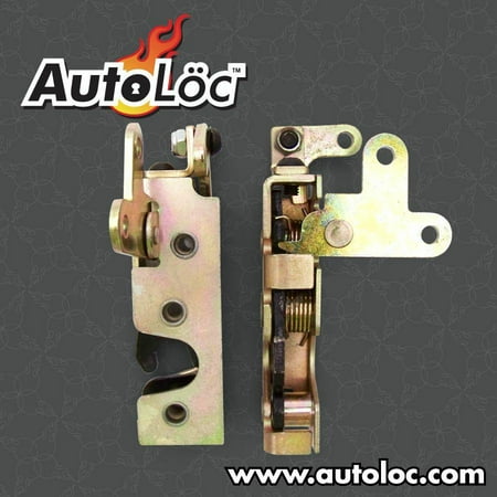 Autoloc 140837 Locking Mini Bear Claw Door Latch Set