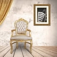 thumbnail image 3 of Taylor, Douglas 17x24 Gold Ornate Wood Framed with Double Matting Museum Art Print Titled - Design Reflections BW, 3 of 4