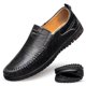 thumbnail image 1 of Zapatos de hombre de marca de lujo 2021, mocasines informales sin cordones, mocasines para hombre, zapatos de conducción negros italianos para hombre (26,5 cm), 1 of 4