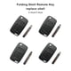thumbnail image 3 of Kenally Carcasa de llave de coche ABS portátil desmontable reemplazo protector plegable a prueba de arañazos automotriz Fob funda protectora Dispositivos antirrobo 3 Tecla Izquierda Kenally VI018356-03, 3 of 6
