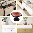 thumbnail image 7 of 4 Pcs Cabinet Handle Drawer Pulls Chinese Chrysanthemum Knobs with Screws Square Furniture Office Cabinet Knob Decoration, 7 of 7