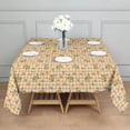 thumbnail image 3 of Yellow Lemon Fruit Trees Orange Pattern Square Tablecloth,Waterproof Square Table Cover,Wipeable Spillproof Washable Table Cover for Home Kitchen Party Decor 60"x60"(152x152cm), 3 of 6