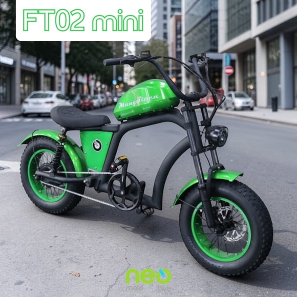 Bici eléctrica FT02 mini Neo Moto Bike, 45km/h, 500W