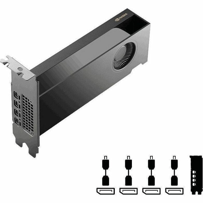 PNY NVIDIA RTX PRO 2000 Graphic Card - 16 GB GDDR7 - Full-height/Low-profile - 128 bit Bus Width - PCI Express 5.0 x8 - 4 x Mini DisplayPort - Mini DisplayPort