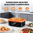 thumbnail image 5 of INKBIRD Mother’s Day Gift Cordless Electric Lunch Box, Heated Food Warmer with Scheduled Heating, Portable, Dishwasher Safe for Mom, 5 of 12