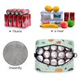 thumbnail image 4 of FORMRS Reusable Lunch Bag for Work School Leakproof Insulated Cooler with Adjustable Shoulder Strap, Space Patterns, 4 of 6