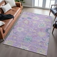 thumbnail image 3 of Dalyn Rugs Premium Machine Washable Mayfield AMF1154 Purple 2'6" x 3'10" Rug, 3 of 7