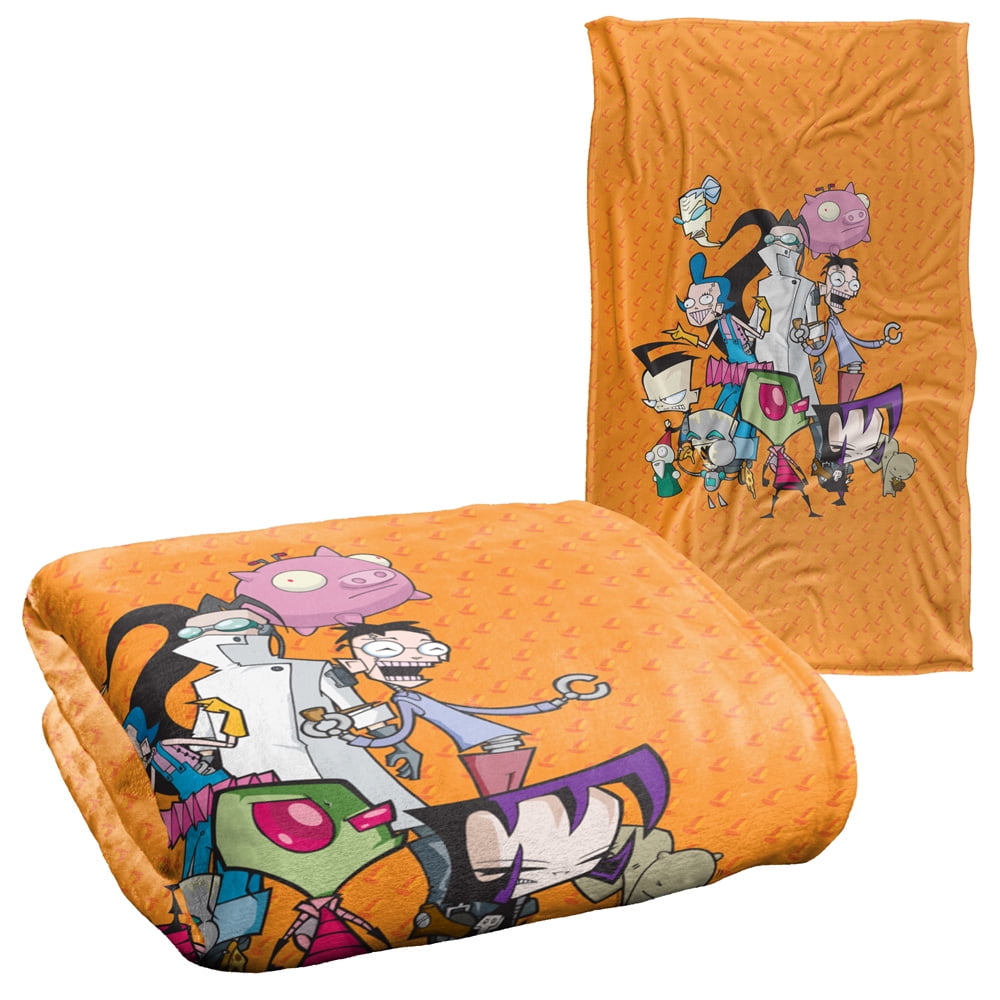 Invader Zim Blanket, 36"x58" Group Silky Touch Super Soft Throw Blanket