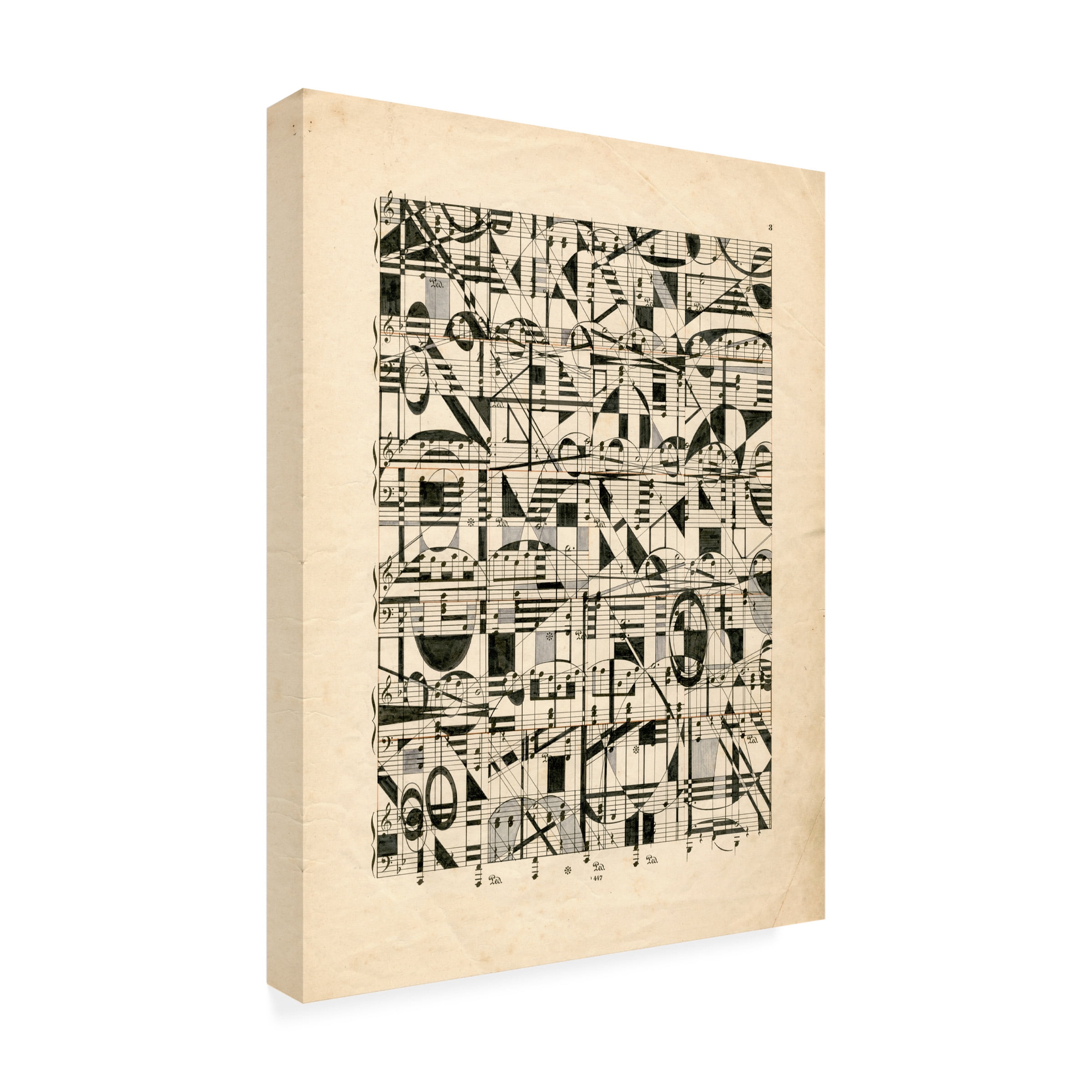 Nikki Galapon 'Graphic Notes' Canvas Art