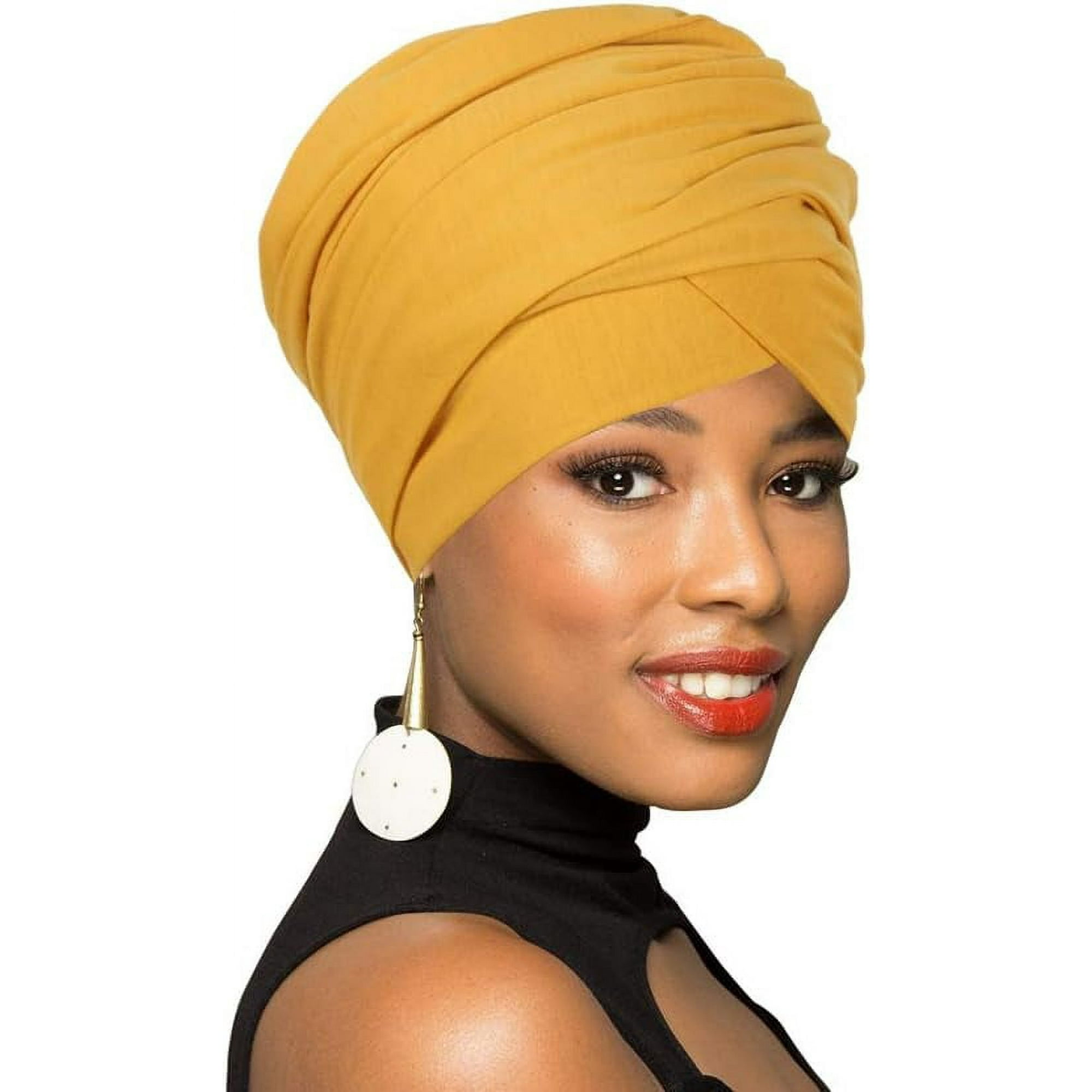 ORUYROP Turban Head Wrap Scarf,African Long Scarf Turban Shawl