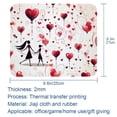 thumbnail image 5 of Valentine's Day Square 8.3x9.8 Inch Non-Slip Rubber Bottom Printed Mousepad Desk Mat Gaming Mousepad for Office and Gaming, 5 of 6
