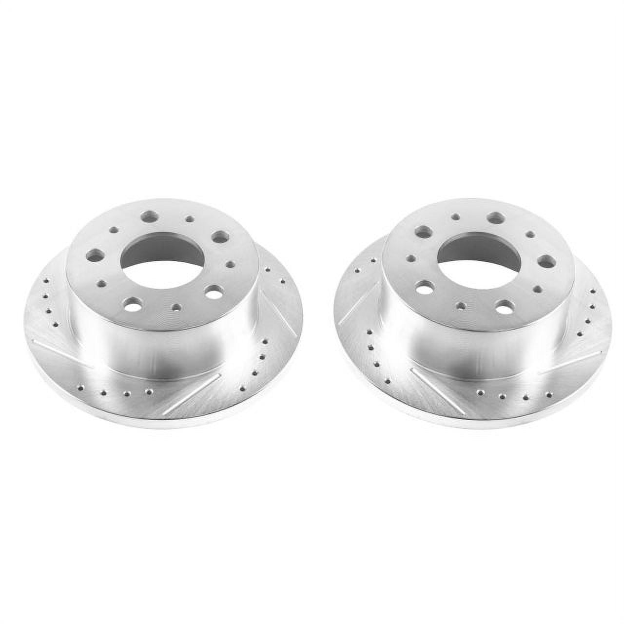 Power Stop AR8394XPR Evolution Drilled & Slotted Rotors -Rear
