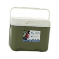 thumbnail image 3 of Nevera portátil con aislamiento de 6 litros, ideal para alimentos congelados y calientes. Nevera portátil pequeña. Verde, 3 of 9