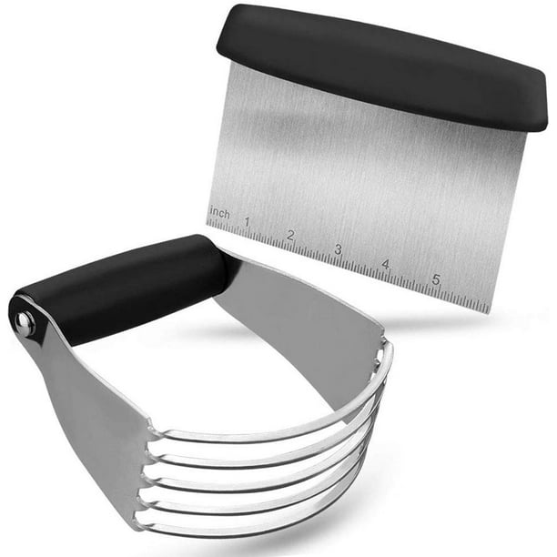 Pastry Cutter Set,Pastry Blender and Dough Scraper, Professional