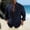 Navy # Mens Shirts, variant on Long Sleeve T-Shirts for Men Outdoor Winter Button down Casual Pocket Stylish Plain Linen Mens Tops