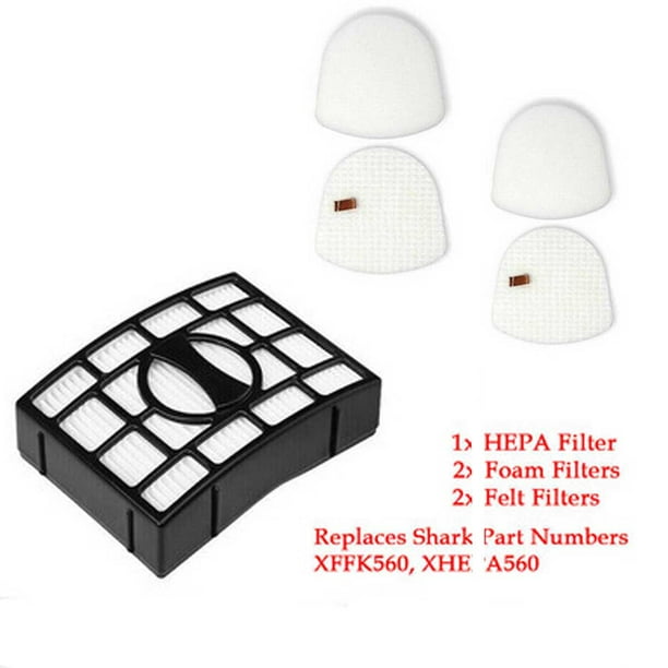 Filter Accessories For Shark ZU560 ZU561 ZU562 ZU572 UV650 UV725 ZeroM