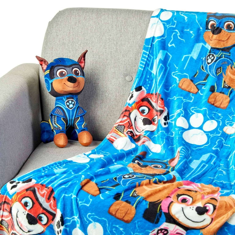 Paw patrol soft blanket hotsell