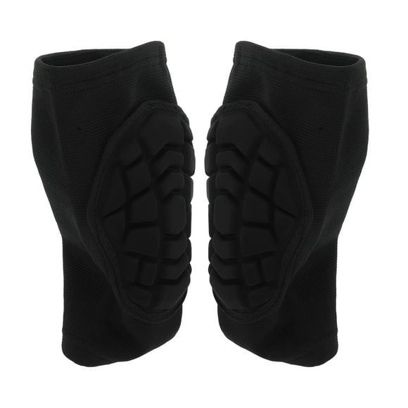 1 par de rodilleras suaves y transpirables para voleibol, rodilleras de motocicleta, rodilleras elásticas para montar, rodilleras deportivas cómodas y suaves.