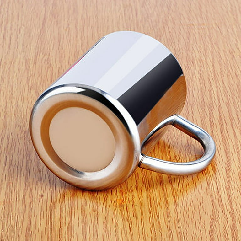400ml Coffee Mug Portable Cute Portable Drinking Cup Stainless