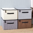 thumbnail image 2 of Caja de almacenamiento con cremallera, ropa interior práctica, sujetador, calcetines, cajas organizadoras lavables, artículos diversos con Almacenamiento y organización del hogar Gris oscuro Bearachild HA077474-02, 2 of 6
