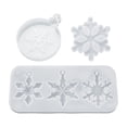 thumbnail image 1 of Herramienta de Silicona Soledad para Fundición de Resina DIY Colgante Decoración Copos de Nieve, 1 of 7