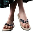 thumbnail image 3 of Fashion Spring And Summer Casual Women's Sandals Flip Flops Flat Beach Slippers, 3 of 6
